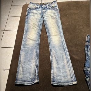 Mens Rock Revival Jeans